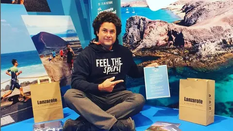 Juan Carlos Albuixech, presidente de la Unión Deportiva Lanzarote y director de Sands Beach Resort.