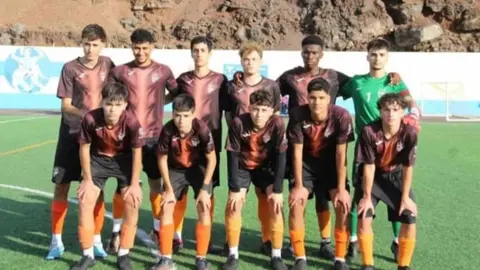 Imagen de los chicos que lograron el ascenso