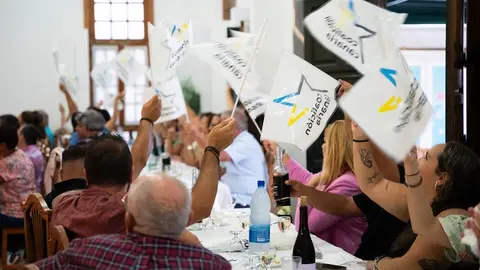 Imagen del acto de cierre de campaña de CC en Lanzarote
