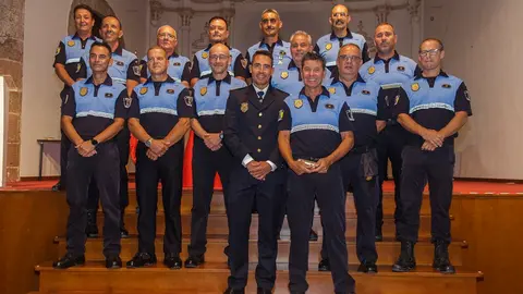 Medallas Policias Locales Teguise 2023.
