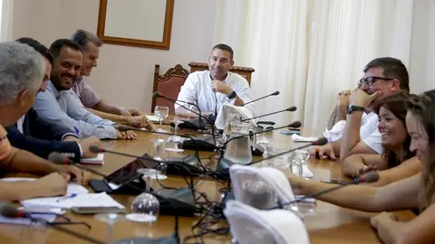 Reunión del Consorcio de Aguas del Cabildo de Lanzarote.