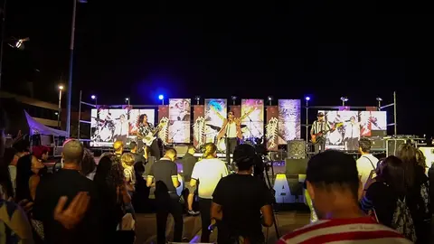 Imagen de la sesión vermú realizada en el Charco de San Ginés.