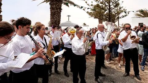 procesión Virgen Las Nieves