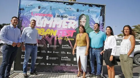 Presentación del Lanzarote Summer Urban Fest.