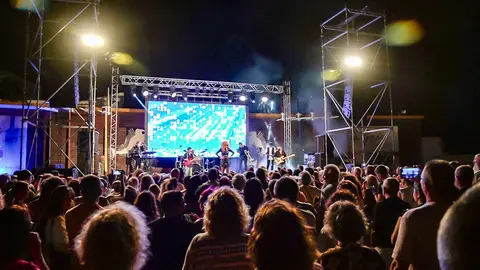 Imagen de archivo de una actuación en el parque Islas Canarias.