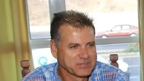 Domingo Cejas, consejero de Residuos, Aguas, Energía Eólica, Transporte, Movilidad y Accesibilidad del Cabildo de Lanzarote.