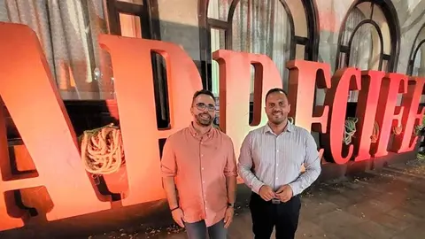 Echedey Eugenio y Yonathan de León.