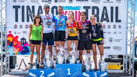 Imagen de los ganadores de la prueba