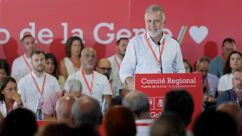 Ángel Víctor Torres, secretario general del PSOE Canarias.