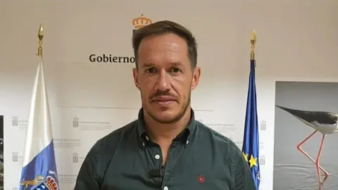 Mariano Zapata, consejero de Transición Ecológica y Energía del Gobierno de Canarias.