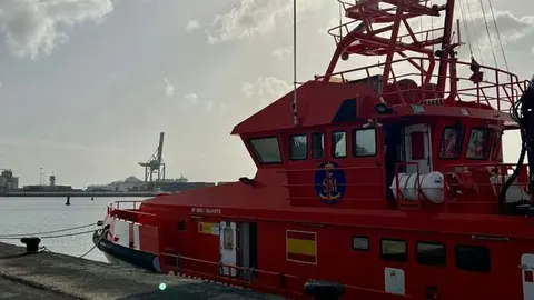Imagen de una de las embarcaciones de Salvamar en Canarias.