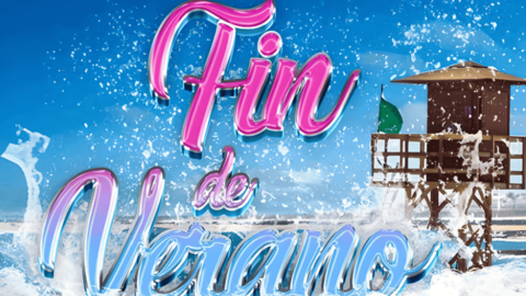 Cartel fiestas fin de verano Playa Honda.