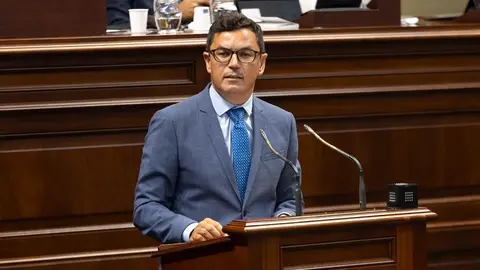 Pablo Rodríguez, consejero de Obras Públicas, Vivienda y Movilidad del Gobierno de Canarias.