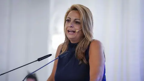 Cristina Valido, parlamentaria de Coalición Canaria.