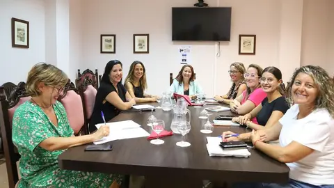 Imagen de la reunión de Educación entre el Cabildo y los ayuntamientos.