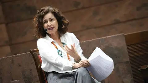 Matilde Asián, consejera de Hacienda y Relaciones con la UE del Gobierno de Canarias.