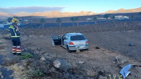 Imagen del accidente