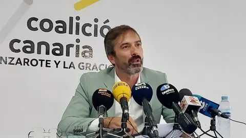 Pedro San Ginés en una rueda de prensa.