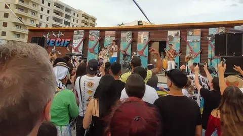 Imagen de uno de los muchos eventos celebrados en el Parque Islas Canarias de Arrecife.