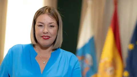 Astrid Perez, presidenta del Parlamento de Canarias