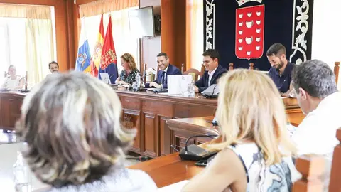 Imagen de la reunión de la Sociedad de Promoción.