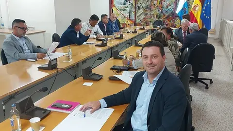 Óscar Noda, alcalde de Yaiza