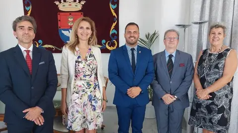 El alcalde de Arrecife ofrece una recepción a representantes diplomáticos de Italia