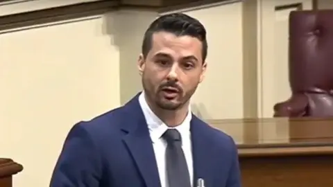 David Toledo, presidente del Grupo Nacionalista del Parlamento de Canarias.