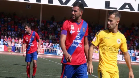 Imagen del partido disputado este domingo