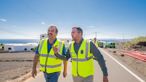 Visita al alumbrado de La Asomada