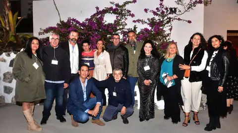 Imagen del grupo de personas que estuvo detrás de la organización del evento.