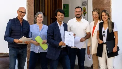 Concejales PSOE Teguise petición pleno extraordinario