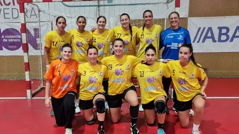 Imagen de las jugadoras del Puerto del Carmen