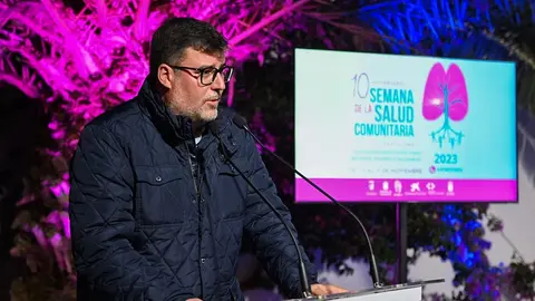 Isidro Pérez alcalde de San Bartolomé.