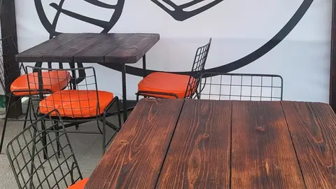 Imagen del recinto que han preparado en los Centros.
