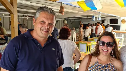 Alfredo Mendoza y María Dolores Corujo