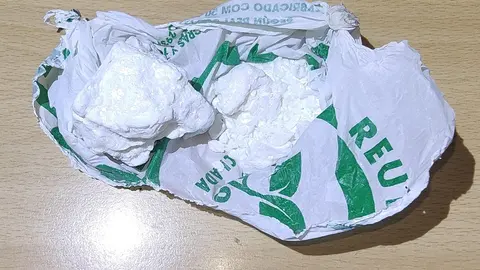 Cocaína hallada en este dispositivo de la Policía Local de Arrecife