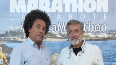 Emilio Aragón con Juan Carlos Albuixech.