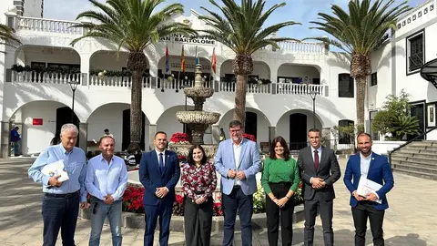 Reunión de la primera comisión de la FECAM en San Bartolomé.