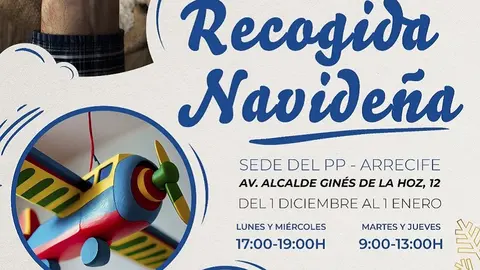 Recogida de Juguetes de las nuevas juventudes del PP.