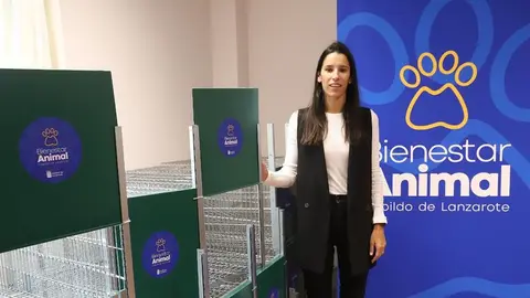 La consejera de Bienestar Animal, Aroa Revelo