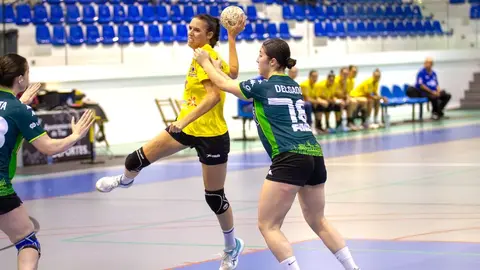 Las jugadoras del Puerto del Carmen lo dieron todo.