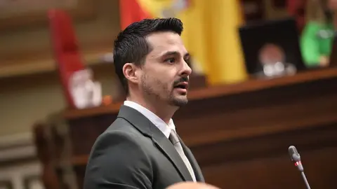 David Toledo durante su intervención.