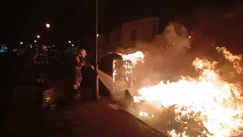 Imagen del impresionante incendio