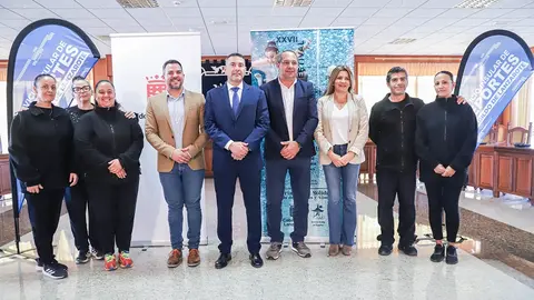 Presentación del Festival de Gimnasia de Navidad.