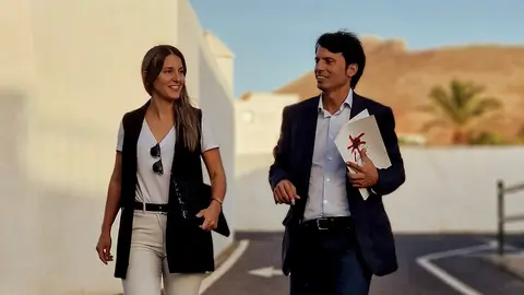Jenifer Galaìn con Marcos Bergaz 