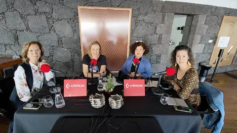 Mujeres protagonistas del programa llevado a cabo en el Castillo de San José.