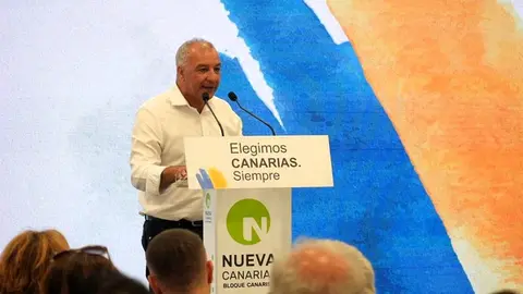 Luis Campos en un acto de NC.