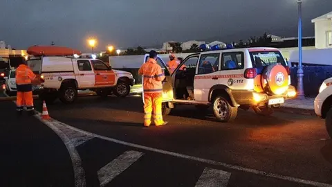 Recursos de Protección Civil prestando atención ciudadana