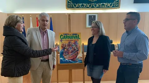 Presentación del cartel del Carnaval de Puerto del Carmen 2024.